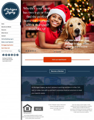 Michigan Legacy Credit Union: Home Michigan Legacy Credit Union: Home