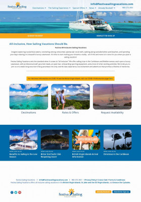 Festiva Sailing Vacations: Home Festiva Sailing Vacations: Home