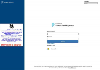 LogOn | SmartFind Express | PowerSchool - SEMS LogOn | SmartFind Express | PowerSchool - SEMS