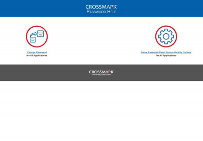 CROSSMARK® Password Help CROSSMARK® Password Help