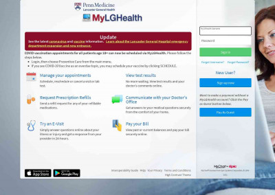 MyLGHealth - Login Page MyLGHealth - Login Page