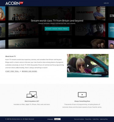 Acorn TV | Watch the Best British TV | Start Your Free Trial Acorn TV | Watch the Best British TV | Start Your Free Trial