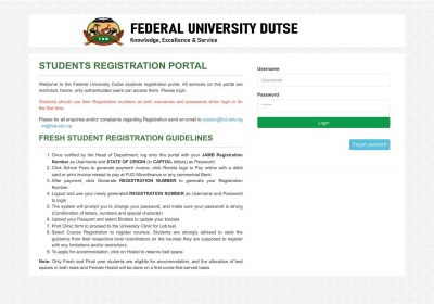 FUD MYPORTAL | Login FUD MYPORTAL | Login