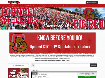 Cornell Athletic Tickets - Ticket Office Home Cornell Athletic Tickets - Ticket Office Home