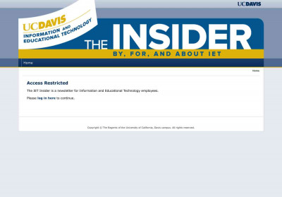 The Insider | - UC Davis The Insider | - UC Davis
