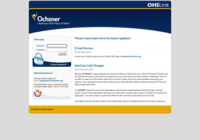 OHSLink - Ochsner Health OHSLink - Ochsner Health