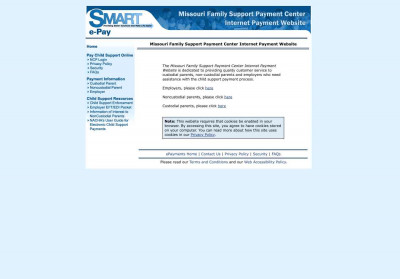 Custodial Parent - Missouri Family Support Payment Center ... Custodial Parent - Missouri Family Support Payment Center ...
