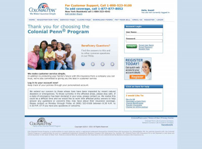 Colonial Penn Customer Service Colonial Penn Customer Service
