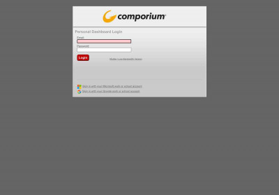Personal Dashboard Login Personal Dashboard Login