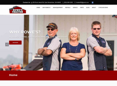 About | Rowe's Tractor, East Wenatchee WA About | Rowe's Tractor, East Wenatchee WA