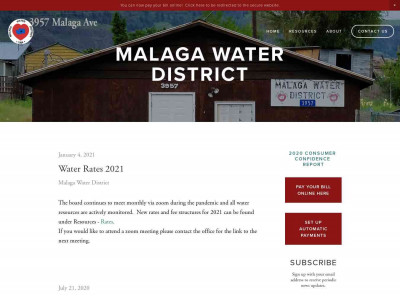 Contact US - Malaga Water District Contact US - Malaga Water District