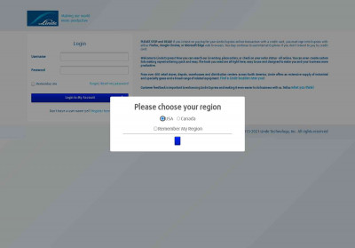 Login - Linde Login - Linde