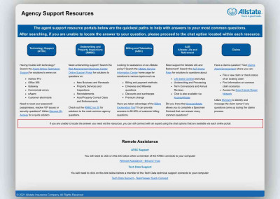 EAI Login Page - AllState Gateway Support EAI Login Page - AllState Gateway Support