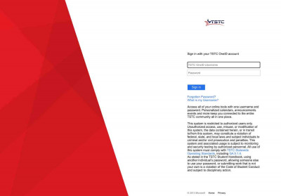 TSTC Portal TSTC Portal