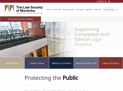 The Law Society of Manitoba: Home The Law Society of Manitoba: Home
