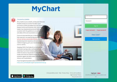 MyChart - Login Page - IIS Windows Server - Mercy Health MyChart - Login Page - IIS Windows Server - Mercy Health