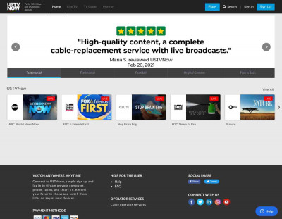 Sign in to USTVNow | Watch Live US TV, Stream Episodes ... Sign in to USTVNow | Watch Live US TV, Stream Episodes ...
