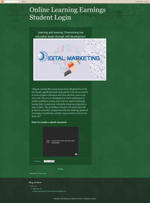 Online Learning Earnings Student Login Online Learning Earnings Student Login