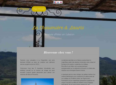 bienvenue à la chaumière à Lauris Luberon bienvenue à la chaumière à Lauris Luberon