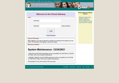 Setting up Your Account - Executive Office of Health and ... Setting up Your Account - Executive Office of Health and ...