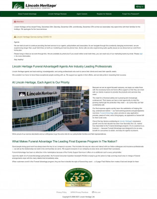 Register for Website | Lincoln Heritage Agents Register for Website | Lincoln Heritage Agents