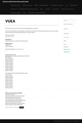 VUSD VUEA Contract 18 19 through 20 21 VUSD VUEA Contract 18 19 through 20 21