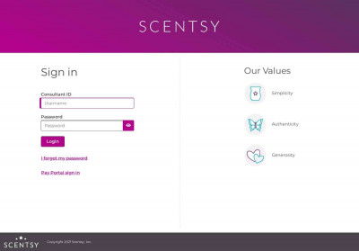 Sign in - Scentsy Dashboard Sign in - Scentsy Dashboard