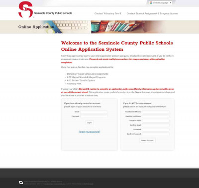 Online Application - Seminole County Public Schools Online Application - Seminole County Public Schools
