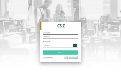 CBIZ EMS Client Login CBIZ EMS Client Login