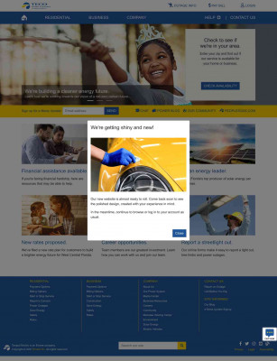 Tampa Electric and Peoples Gas encourage customers to ... Tampa Electric and Peoples Gas encourage customers to ...