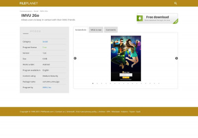 IMVU 2Go (APK) - Review & Free Download - FilePlanet IMVU 2Go (APK) - Review & Free Download - FilePlanet