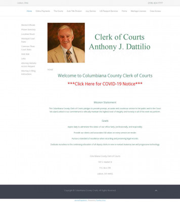 Case Access - Columbiana County Clerk of Courts Case Access - Columbiana County Clerk of Courts