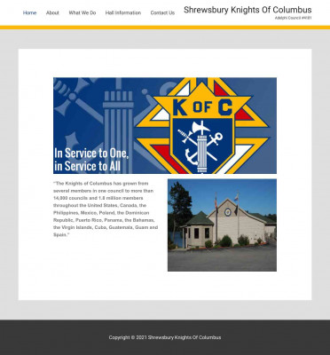 Contact Us - Shrewsbury Knights Of Columbus Contact Us - Shrewsbury Knights Of Columbus