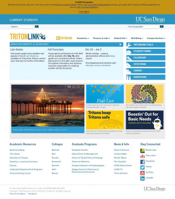 Computer and Email Accounts at UC San Diego - TritonLink Computer and Email Accounts at UC San Diego - TritonLink