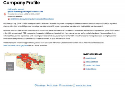 OG&E offers products and services to help customers save ... OG&E offers products and services to help customers save ...