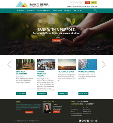 Bank of the Sierra: Home Bank of the Sierra: Home