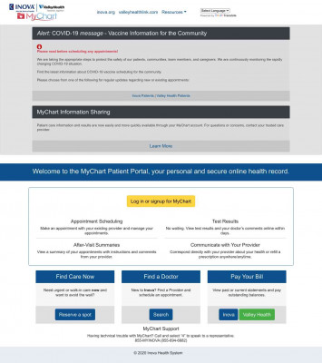 Inova MyChart Patient Portal Inova MyChart Patient Portal