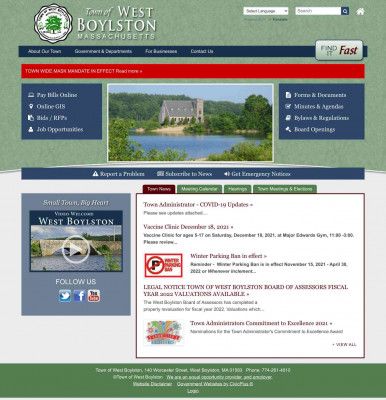 Universal Benefit Account - Town of West Boylston Universal Benefit Account - Town of West Boylston