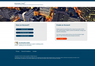 Business Track | First Data Business Track | First Data