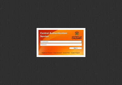 Central Authentication Service Central Authentication Service