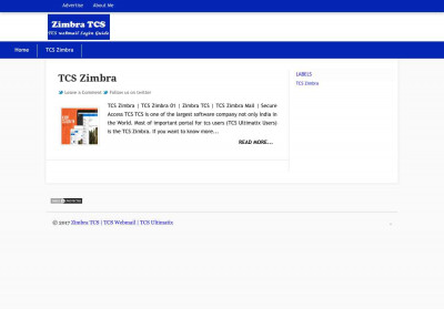 TCS Webmail | TCS Ultimatix - TCS Zimbra TCS Webmail | TCS Ultimatix - TCS Zimbra