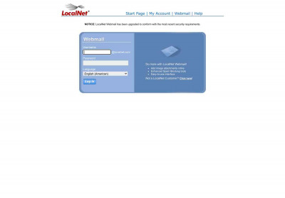 LocalNet :: Log in LocalNet :: Log in
