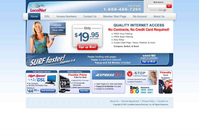 Start.LocalNet.com - Account Manager Start.LocalNet.com - Account Manager