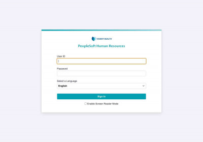 Oracle PeopleSoft Sign-in Oracle PeopleSoft Sign-in