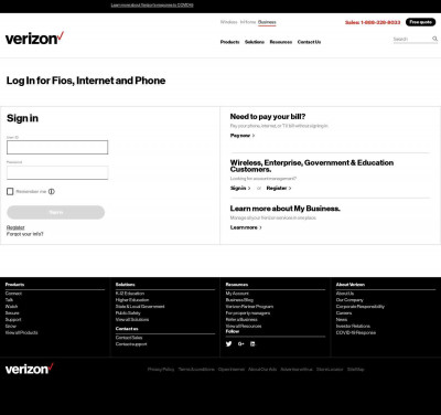 My Business Login | Verizon My Business Login | Verizon