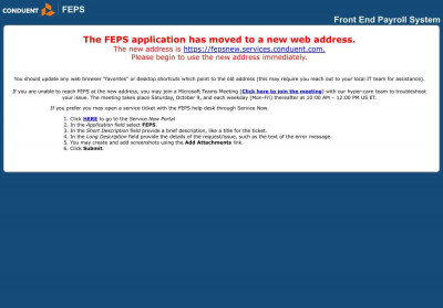 FEPS - Conduent FEPS - Conduent
