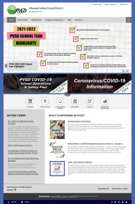 Pleasant Valley School District / Homepage Pleasant Valley School District / Homepage