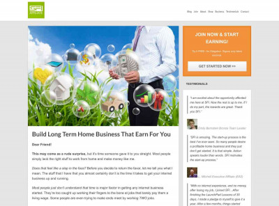 SFI Affiliate: Learn To Build Long Term Home Based Business SFI Affiliate: Learn To Build Long Term Home Based Business