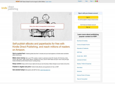 Create a KDP Account Create a KDP Account