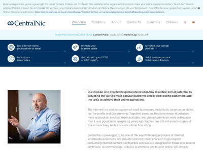 https://www.centralnic.com/registrars/list/I6467 https://www.centralnic.com/registrars/list/I6467